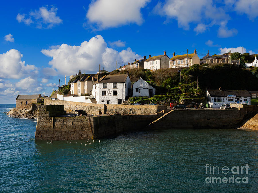 The Outer Harbour at Porthleven Photograph by Louise Heusinkveld