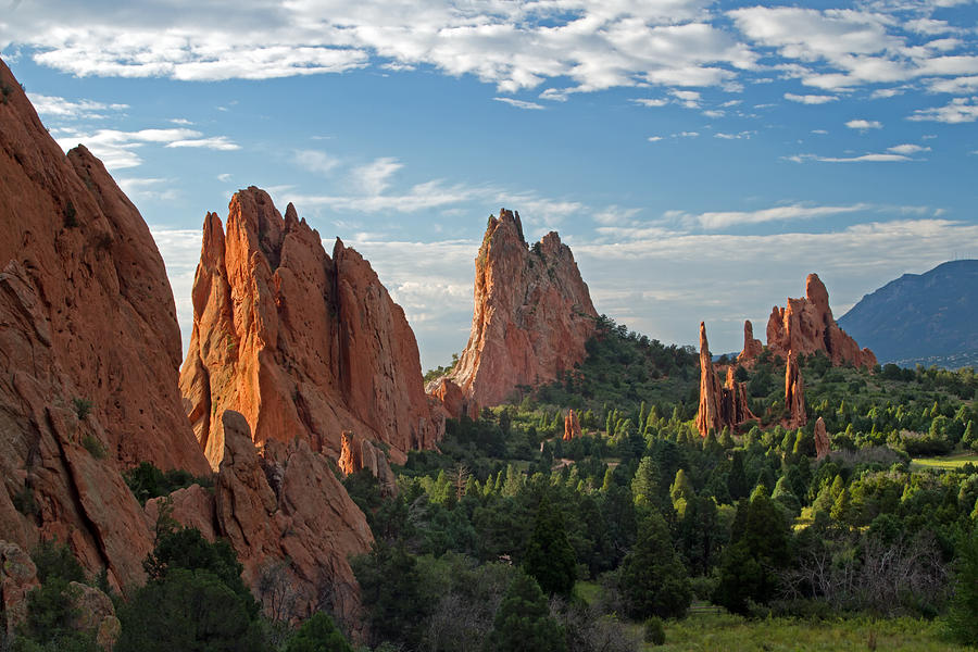 The overlook view at Garden of the Gods Photograph by Ronda Kimbrow Photography