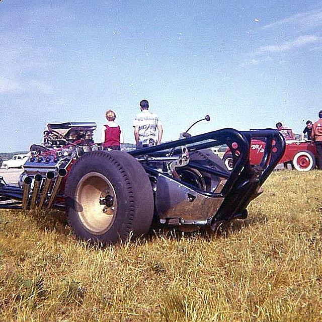 The Pacers B/dragster. ©1959 Pacers Photograph by Scott Snizek