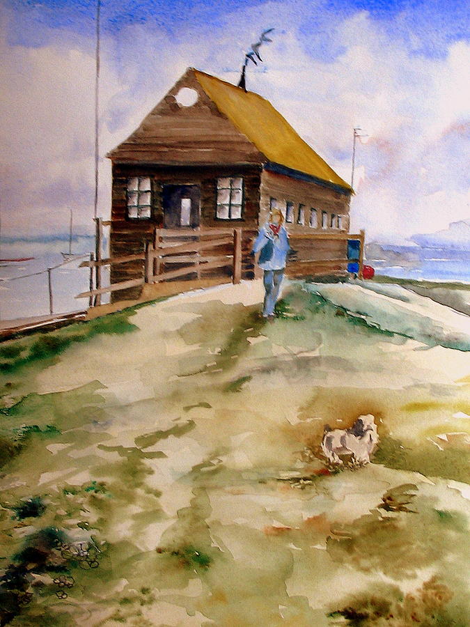 The Packing Shed Painting by Angelina Whittaker Cook