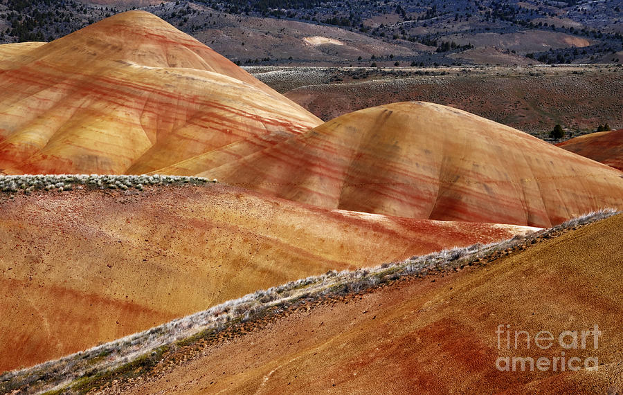 The Painted Hills Photograph by Vivian Christopher
