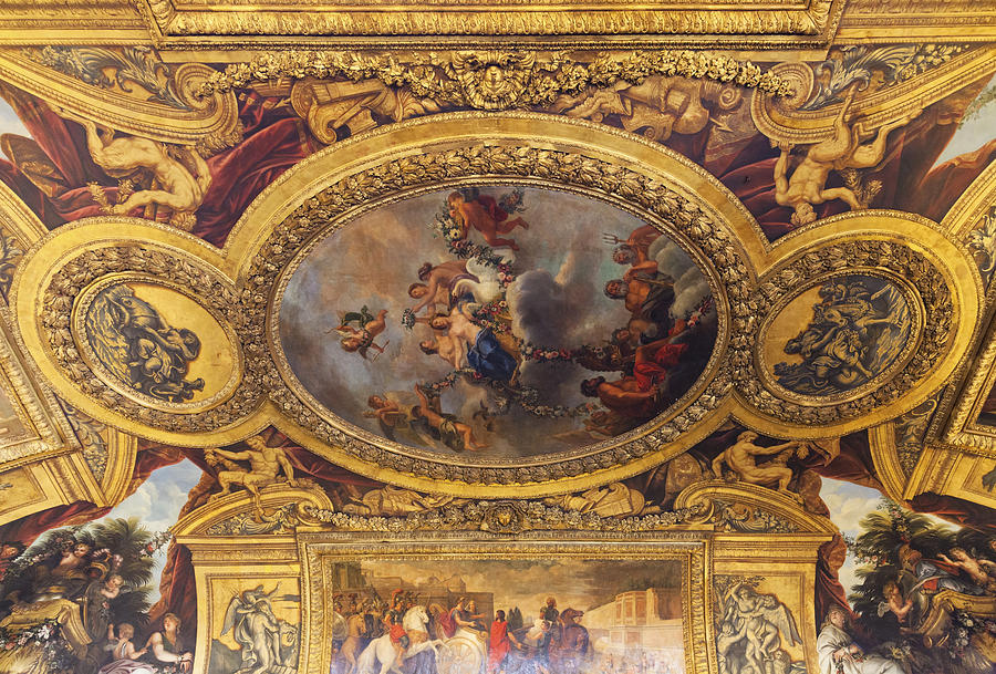 The Palace Ceiling Photograph by Maj Seda