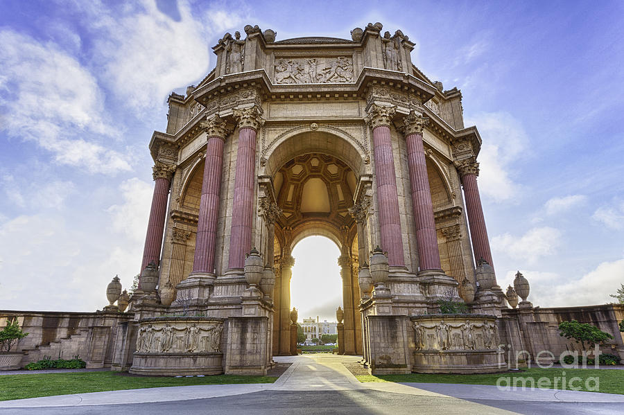 The Palace of Fine Arts Photograph by Mel Ashar