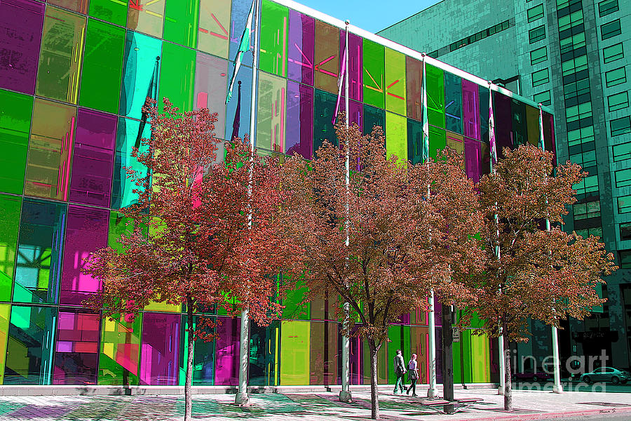 The Palais des Congres in Montreal Photograph by Nina Silver