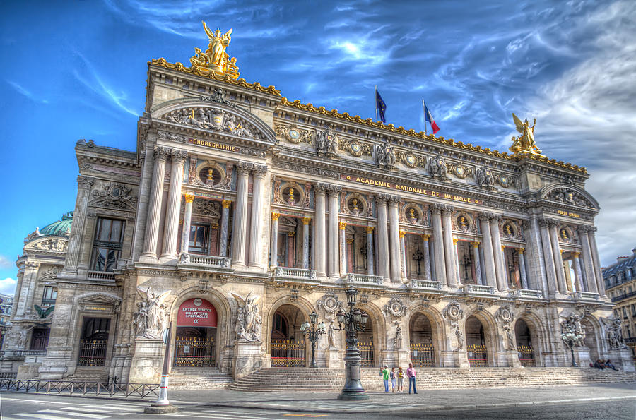 Paris Photograph - The Palais Garnier by Tim Stanley