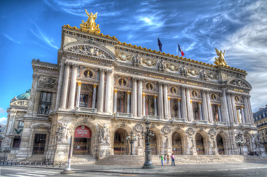 The Palais Garnier Photograph by Tim Stanley The Palais Garnier Photograph by Tim Stanley