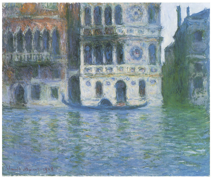 Claude Monet Painting - The Palazzo Dario by Claude Monet
