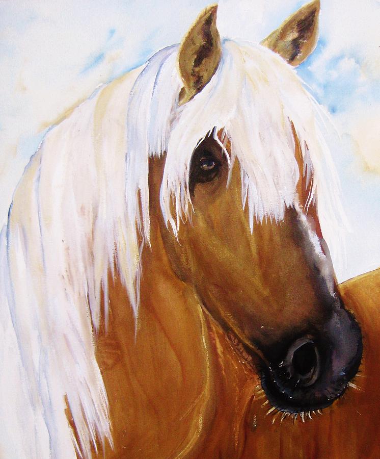 The Palomino Painting by Lil Taylor