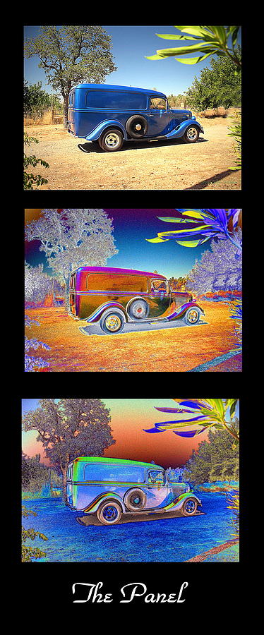 Truck Photograph - The Panel - Collage by Joyce Dickens