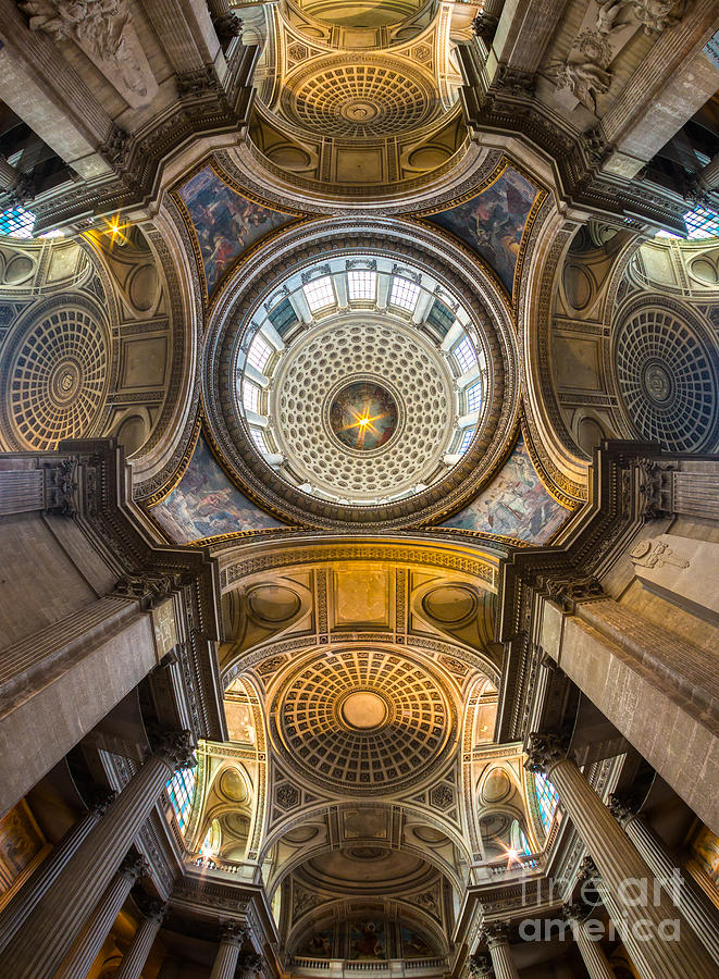 The Pantheon - Paris Photograph by Luciano Mortula