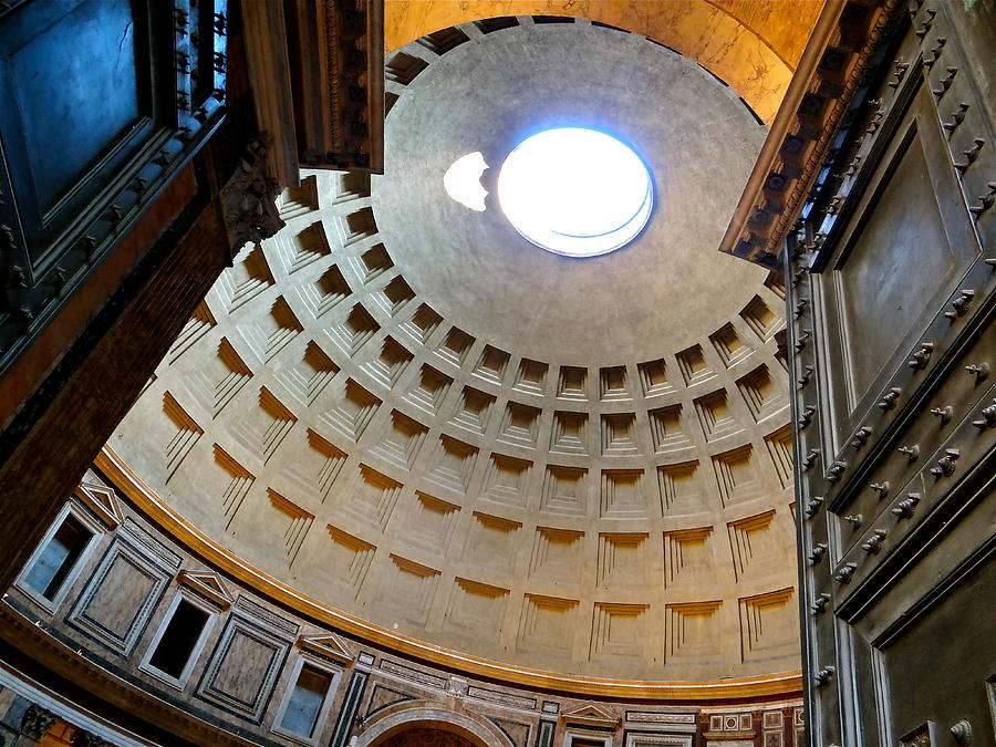 Pantheon Photograph - The Pantheon by Ira Shander