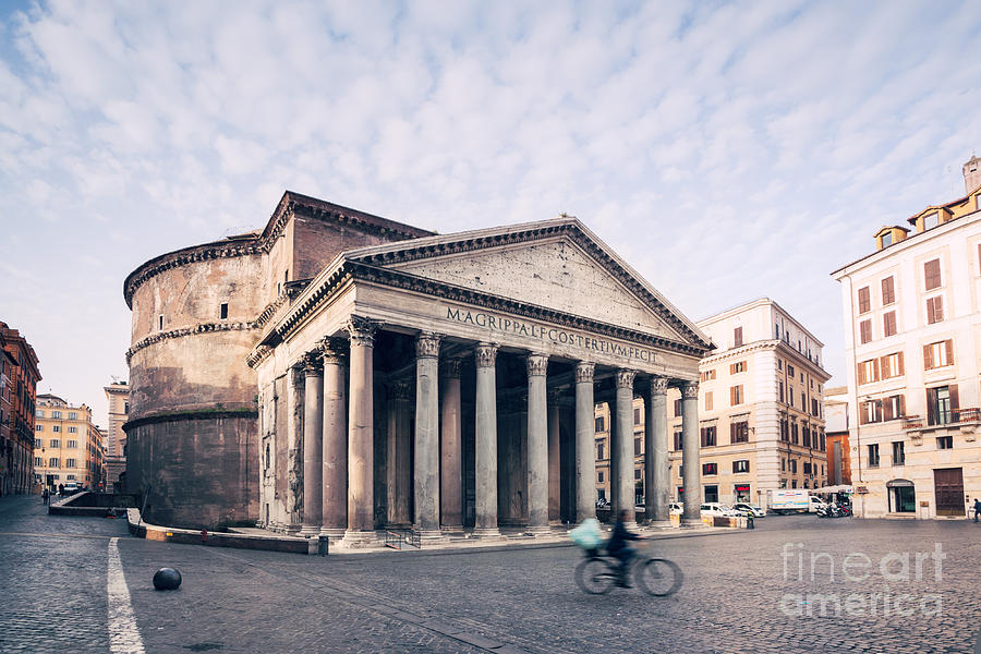 The Pantheon Photograph by Matteo Colombo
