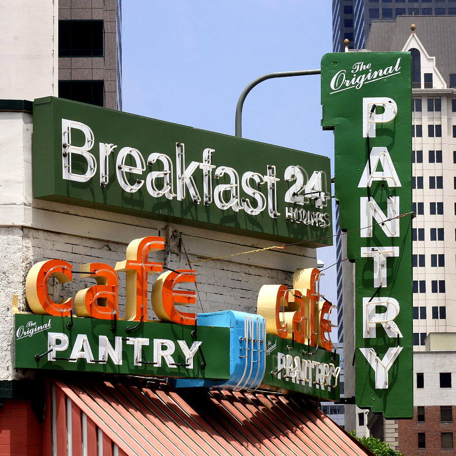 Los Angeles Photograph - The Pantry Cafe by Art Block Collections