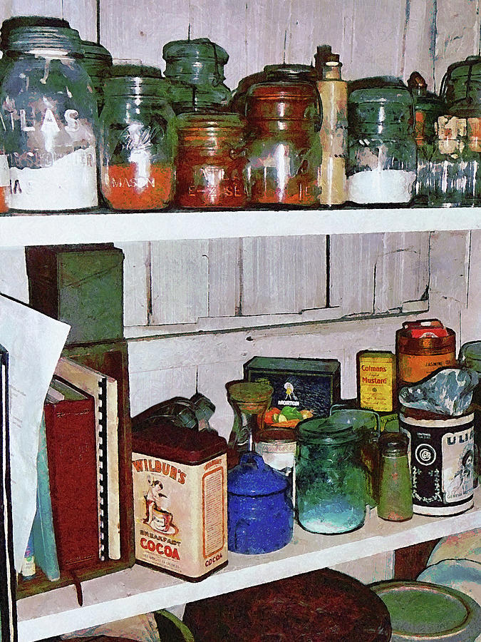 The Pantry Photograph by Susan Savad