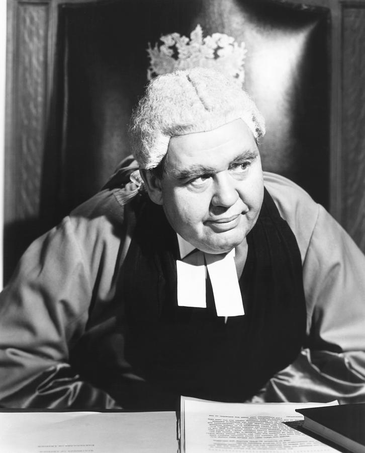 Movie Photograph - The Paradine Case, Charles Laughton by Everett