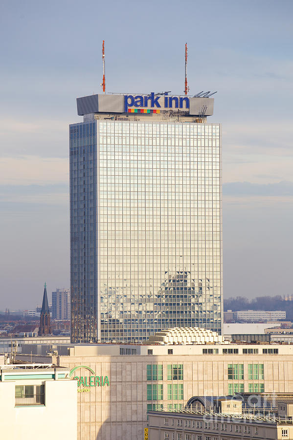 Architecture Photograph - The Park Inn Berlin by Jannis Werner