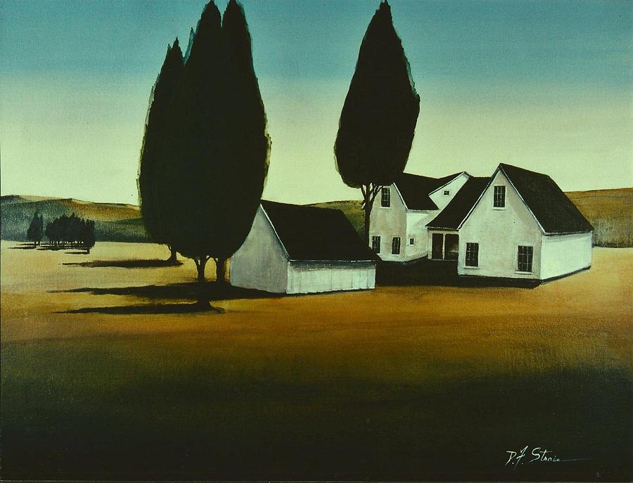 The Parsons House Painting by Diane Strain
