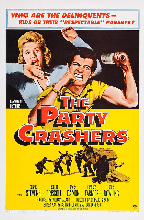 Movie Photograph - The Party Crashers, Connie Stevens by Everett