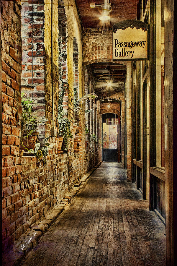 Downtown Photograph - The Passageway by Jeff Swanson