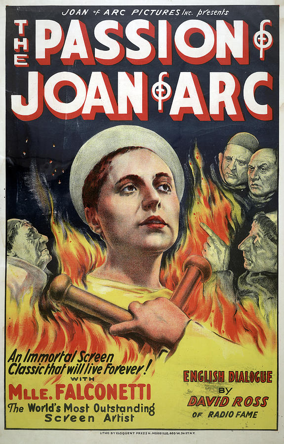 The Passion Of Joan Of Arc Drawing by Granger