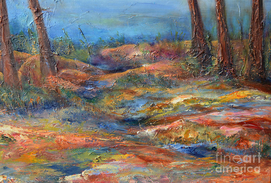 The Path 1 Painting by Claire Bull