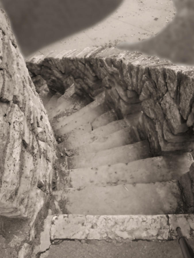 Castle Stairs Photograph by Don Spenner