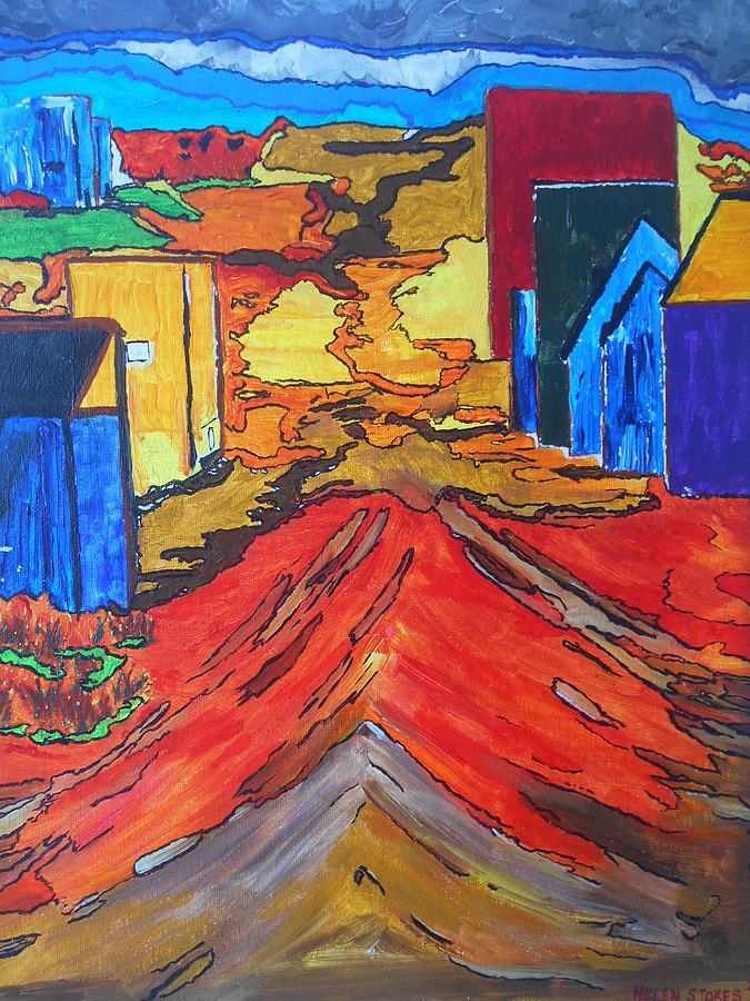 Helen Rojas The Path Painting by Helen Rojas - Fine Art America