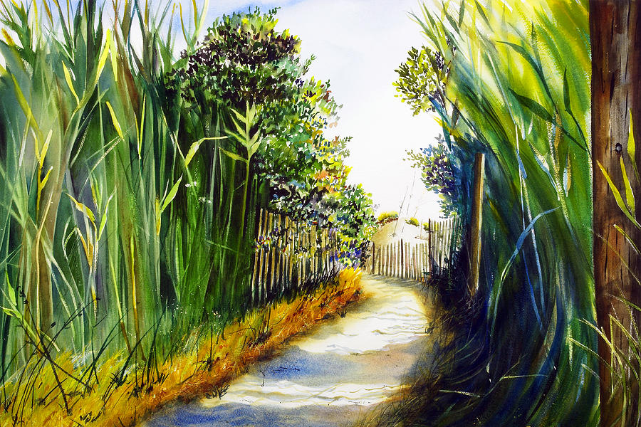The Path Home Painting by Phyllis London