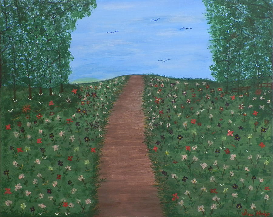 The Path Painting by Ione Hedges