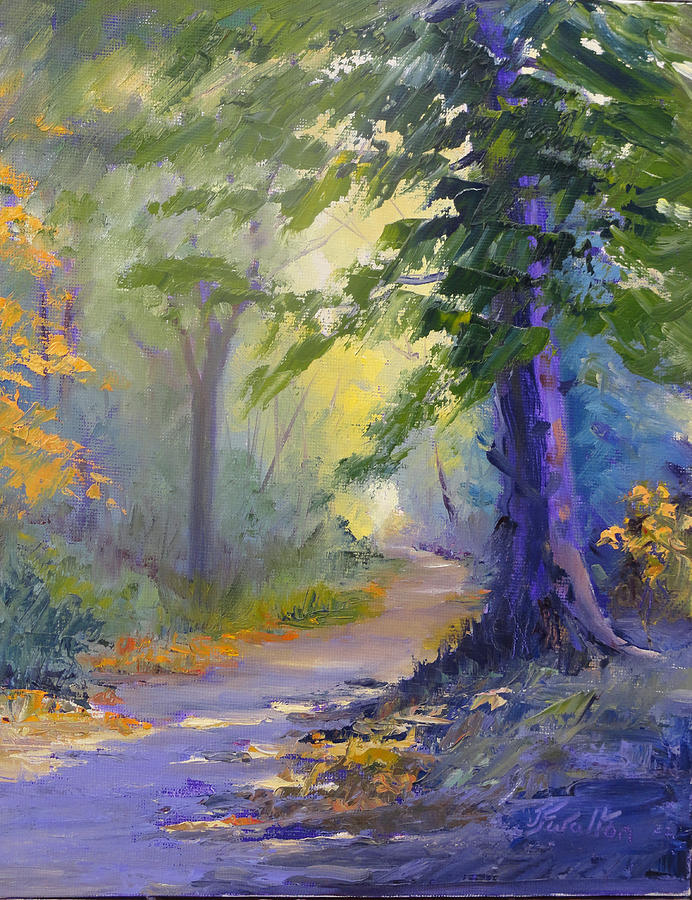 The Path Painting by Judy Fischer Walton