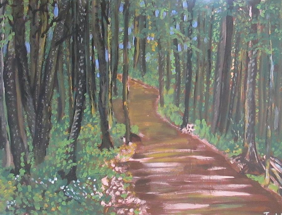 The Path Least Travelled Painting by Jennylynd James