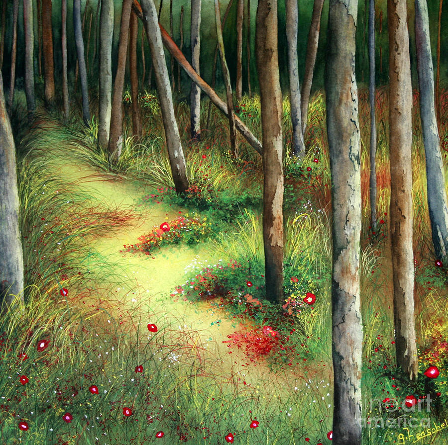 The Path Less Traveled Painting by Glenyse Henschel