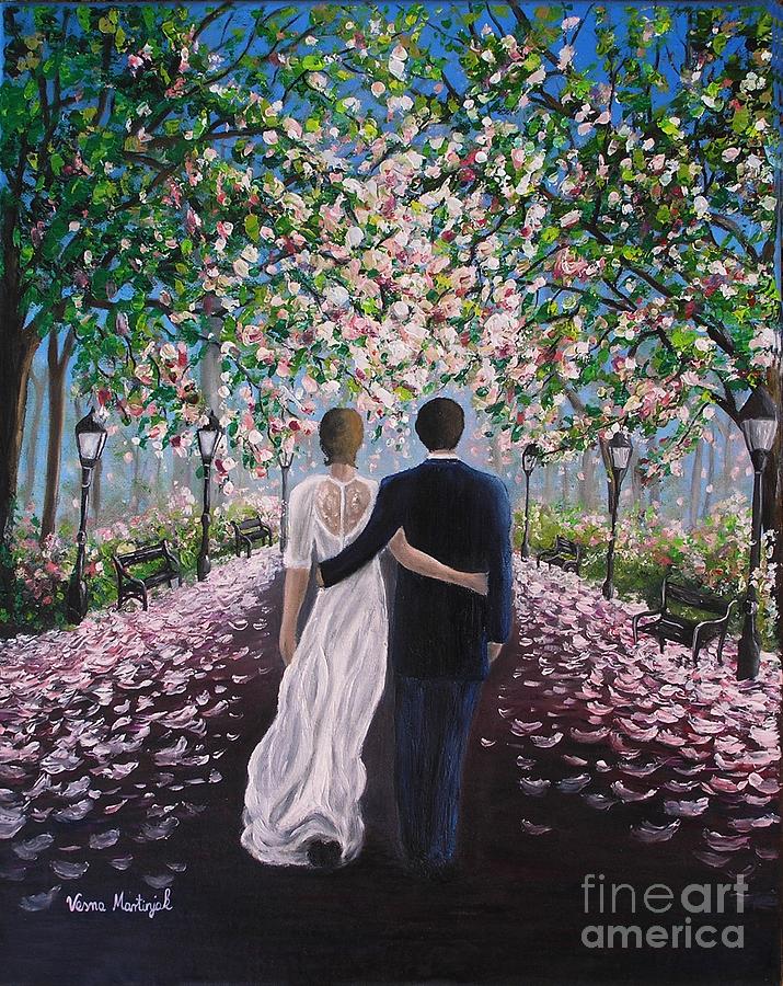 The Path Of Love Painting