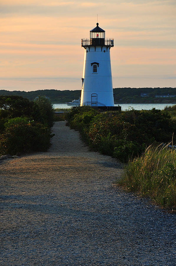 The Path to the Lighthouse Photograph by David Champigny - Fine Art America