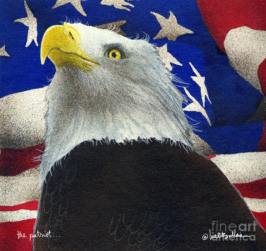 The Patriot... Painting by Will Bullas