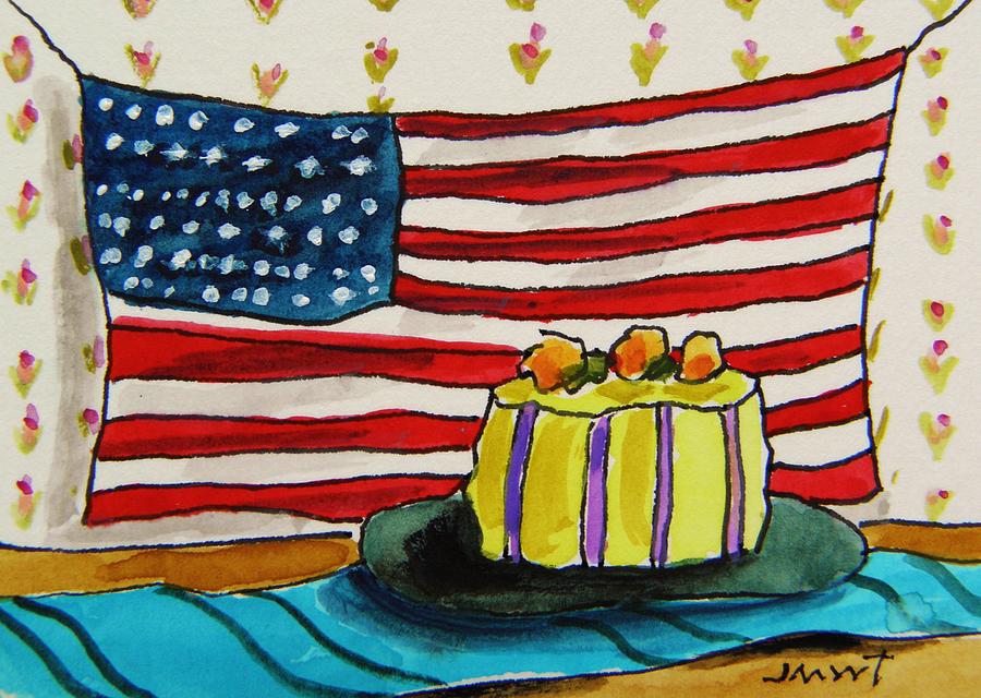 The Patriotic Baker Painting by John Williams
