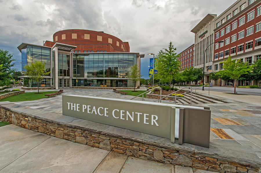 The Peace Center For Performing Arts   Greenville SC Photograph by Willie Harper