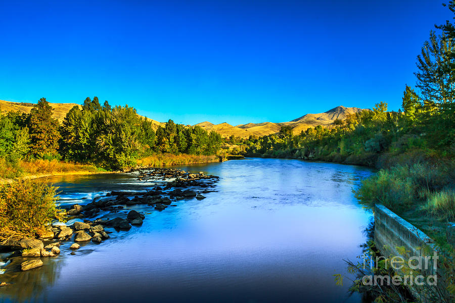 The Peaceful and Beautiful Payette River Photograph by Robert Bales