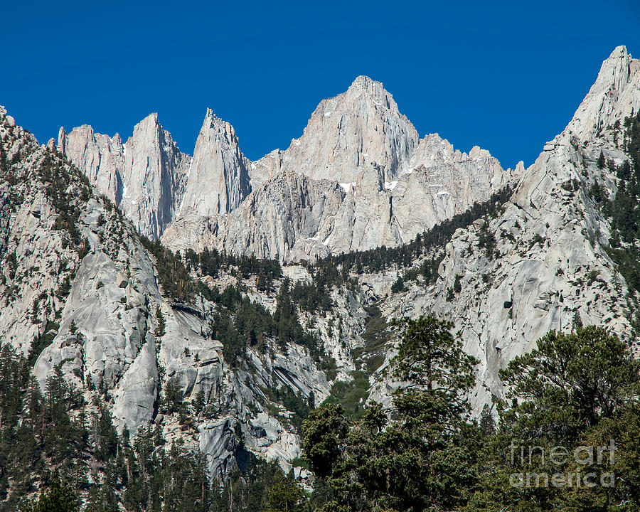 The Peaks of Mt. Whitney Photograph by Stephen Whalen