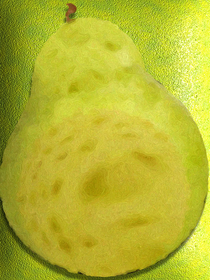 Nature Digital Art - The Pear by Pharris Art