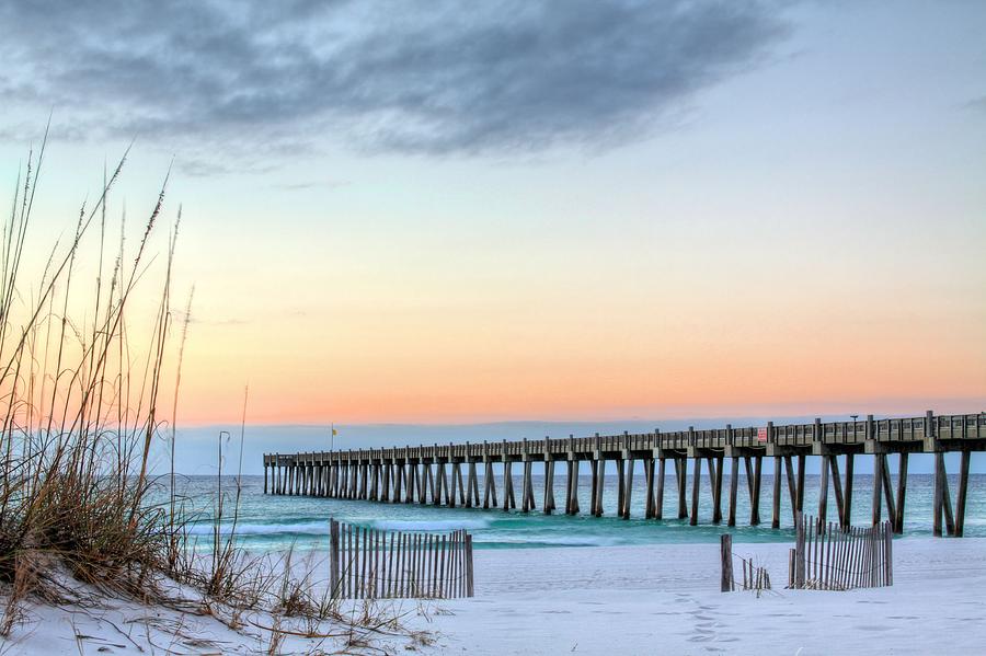 The Pensacola Beach Pier Photograph by JC Findley