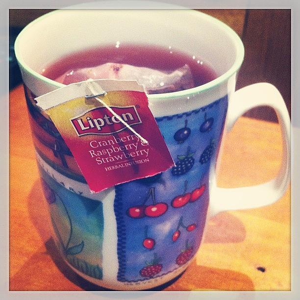 Tea Photograph - The Perfect Cup For This Berry Herbal by Mariella Kennedy