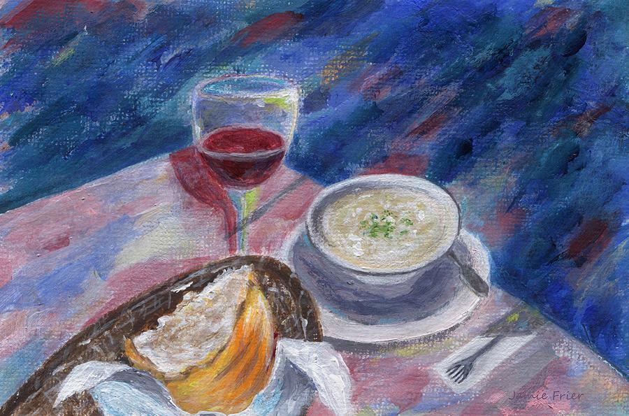 The Perfect Meal Painting by Jamie Frier | Fine Art America