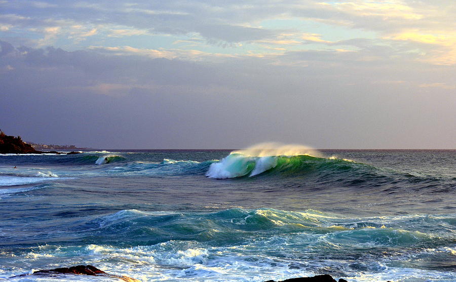 The Perfect Surf Photograph by Lori Seaman
