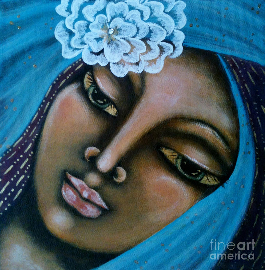 Flower Painting - The Perfected Soul by Maya Telford