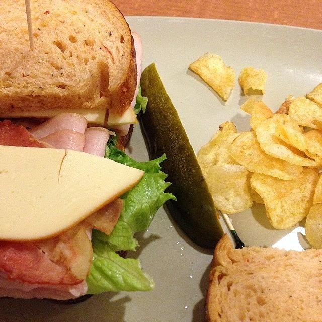 Sandwich Photograph - The Perks Of Working At #panera by Kristine Dunn