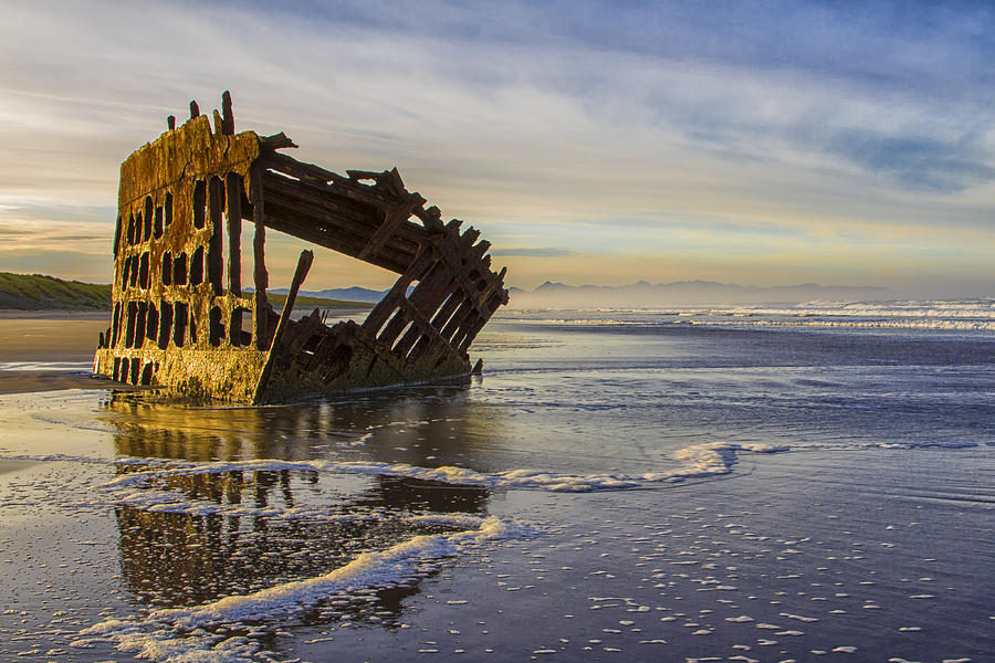 The Peter Iredale Photograph By Laura James 