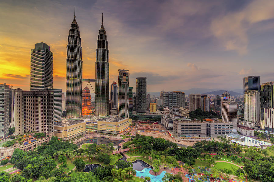 The Petronas Twin Towers Explored Photograph by Mohamad Zaidi Photography