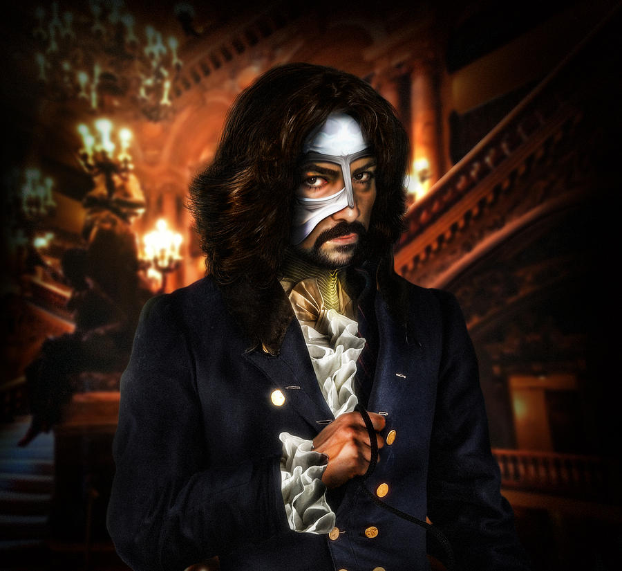 The Phantom of the Opera Digital Art by Alessandro Della Pietra