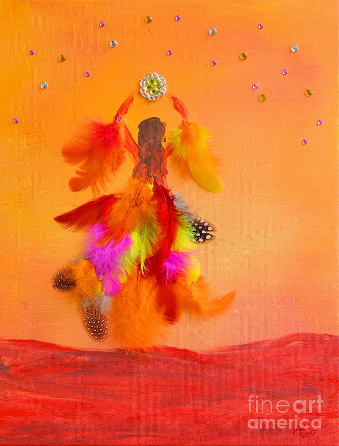 The Phoenix Painting by Alys Caviness-Gober